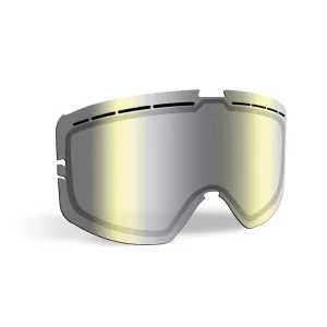 509 F02004300-000-503 Kingpin Ignite Heated Anti Fog Scratch Dual Pane Lens Chrome Mirror