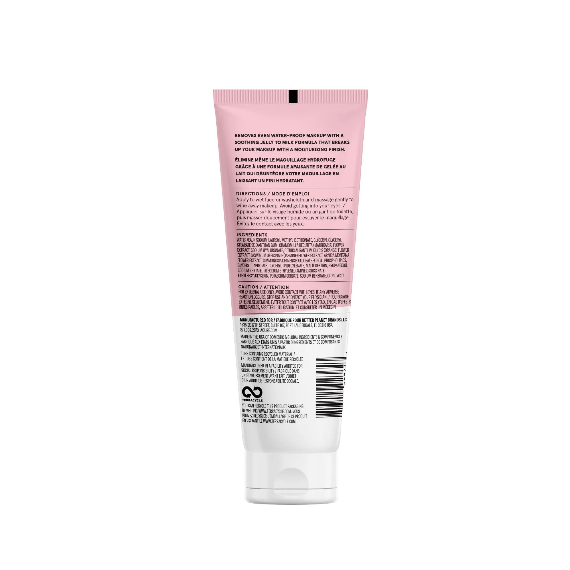 Acure Seriously Soothing Jelly Milk Makeup Remover 4 fl oz Liquid