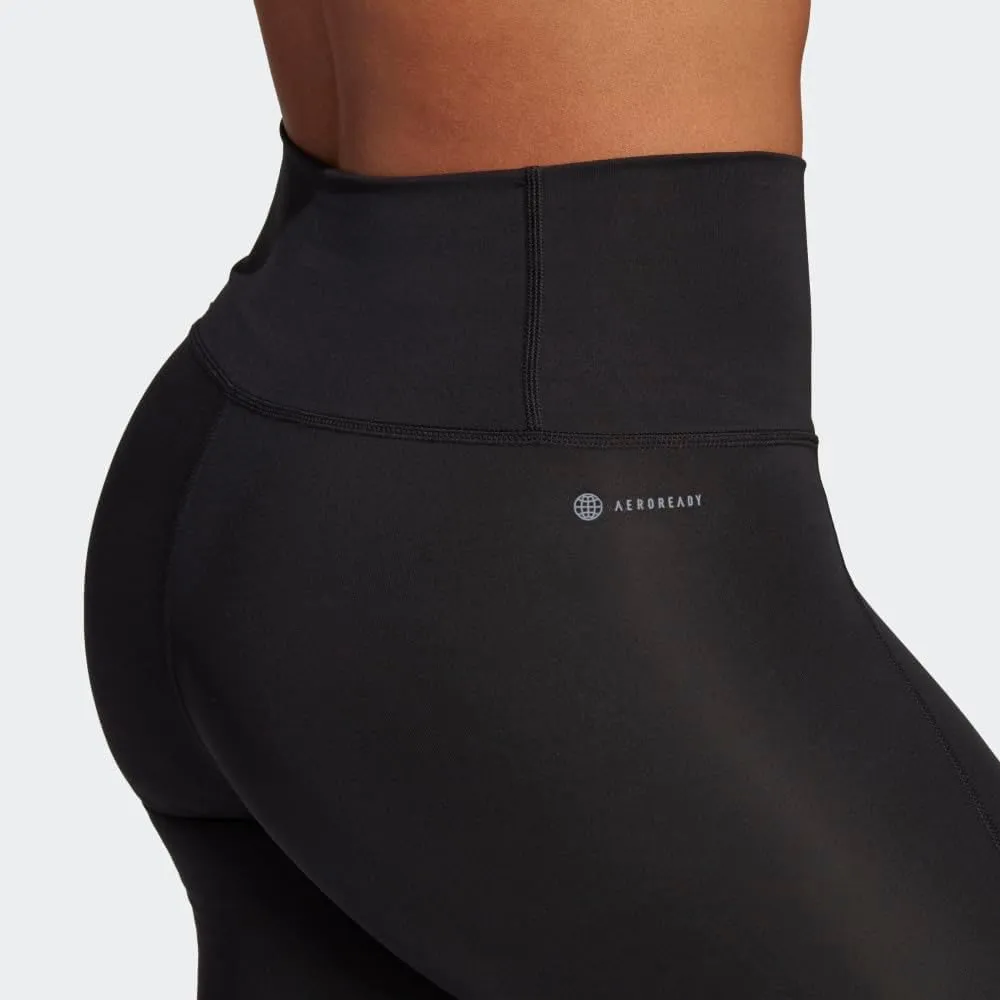 adidas Women's Optime Stash Pocket High Waisted 7/8 Tights