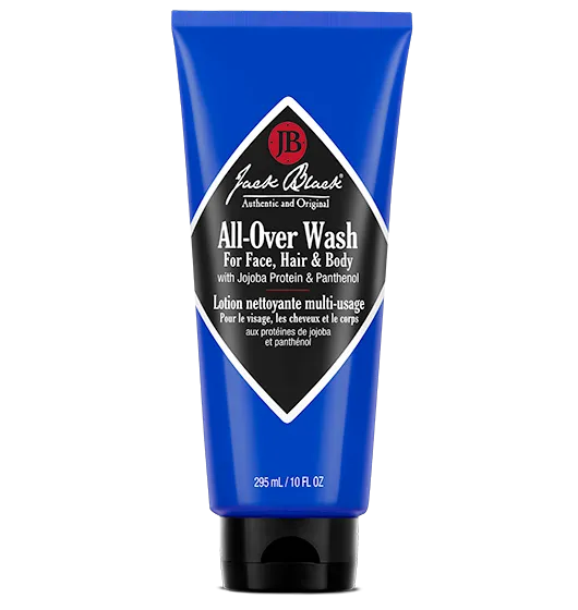 All-Over Wash for Face, Hair & Body by Jack Black