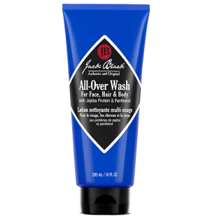 All-Over Wash for Face, Hair & Body by Jack Black