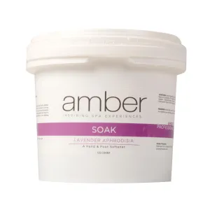 Amber Sea Salt Hand & Foot Soak, Lavender, 125 ct