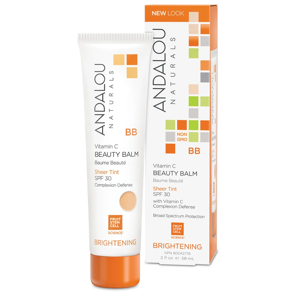 ANDALOU - Vitamin C BB Beauty Balm Sheer Tint 30 SPF - 2 fl. oz. (58 ml)