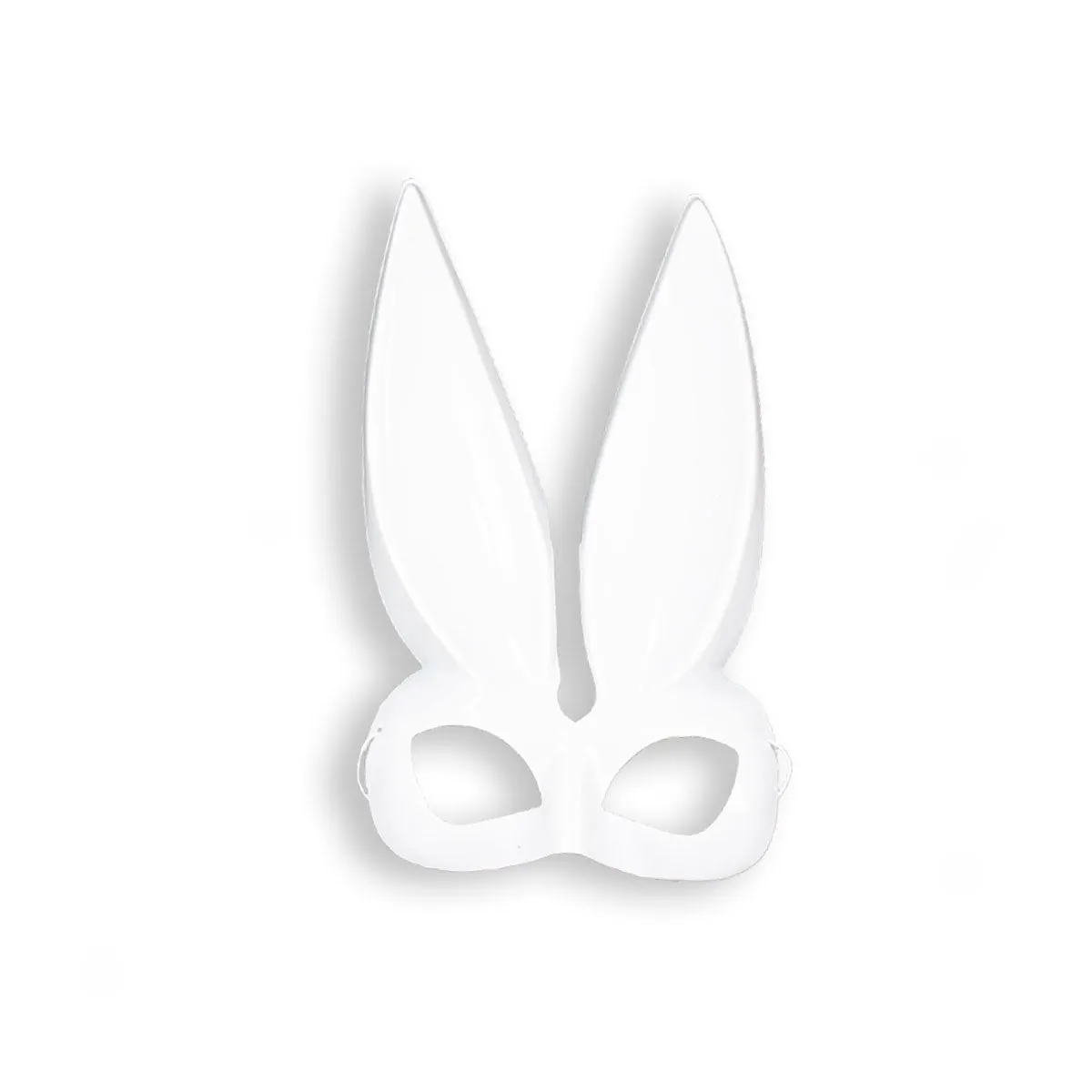 Antifaz con Diseño de Conejo, color Blanco