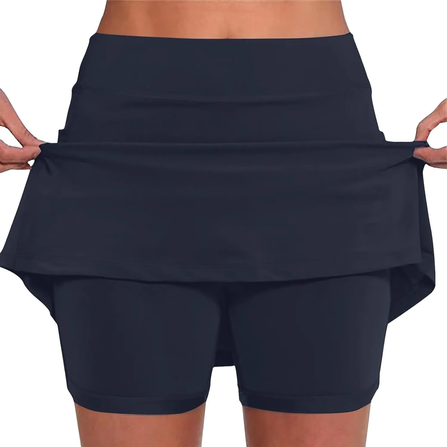Athletic Skorts for Women Dressy Casual High Waisted Tennis Skirts Skater Cute Workout Yoga Hiking A Line Mini Skirts