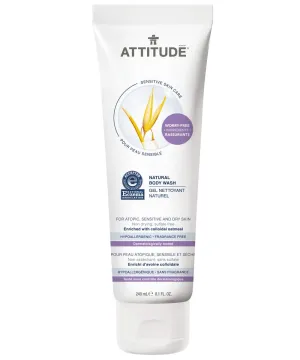 Attitude Natural Body Wash Sensitive Skin Care 240ml