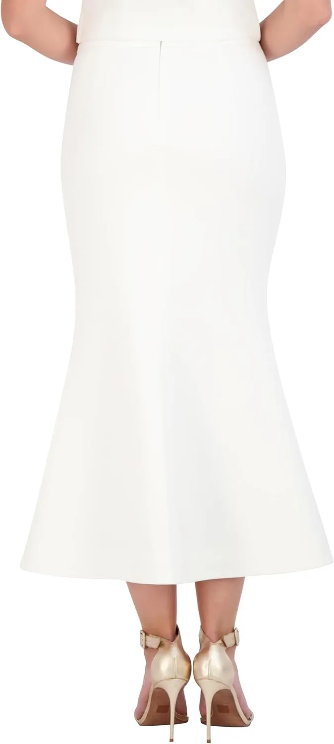 BCBGMAXAZRIA Women's Crepe Maxi Skirt