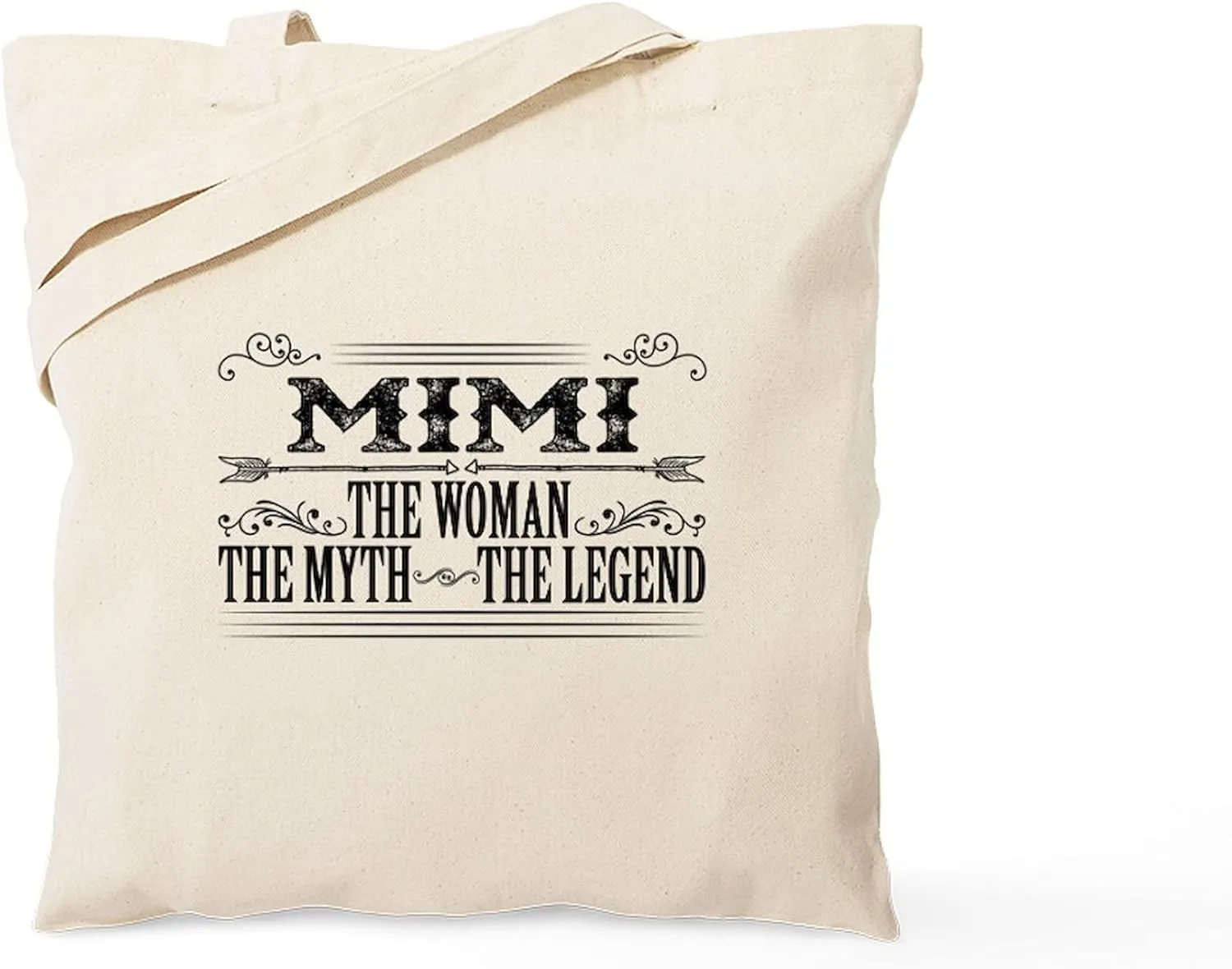 CafePress Mimi The Legend... Tote Bag Natural Canvas Tote Bag, Reusable Shopping Bag
