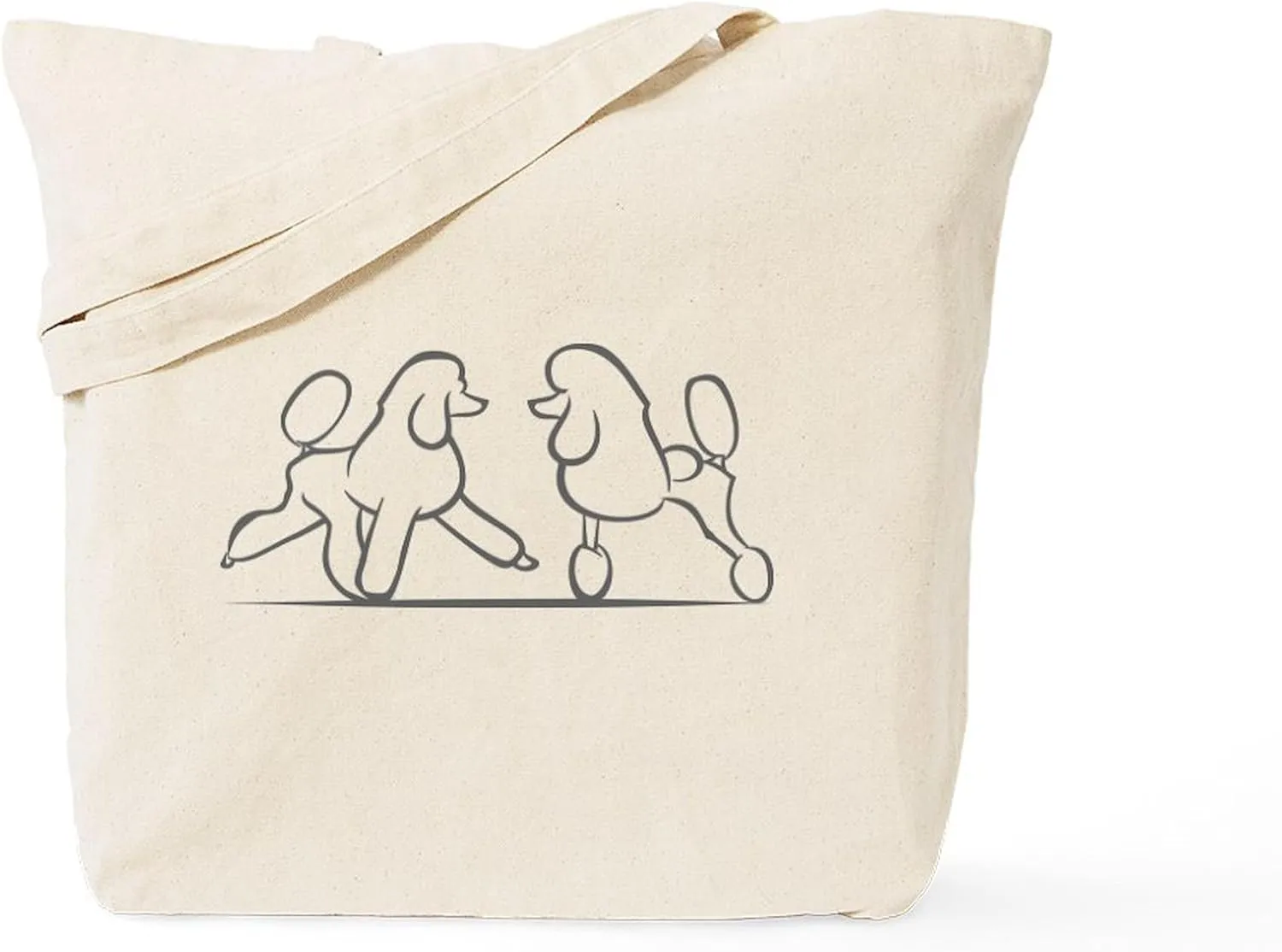 CafePress Poodles Of Distinction Tote Bag Reusable Natural Beige Canvas Shopping Bag