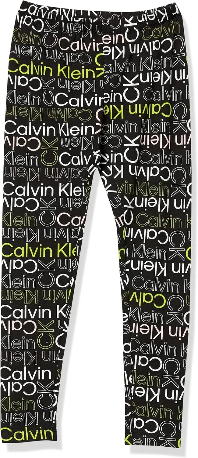 Calvin Klein Girls' Legacy Performance Leggings