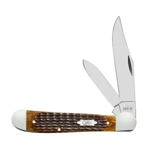 CASE KNIVES ANTIQUE BONE CORN COB JIG COPPERHEAD