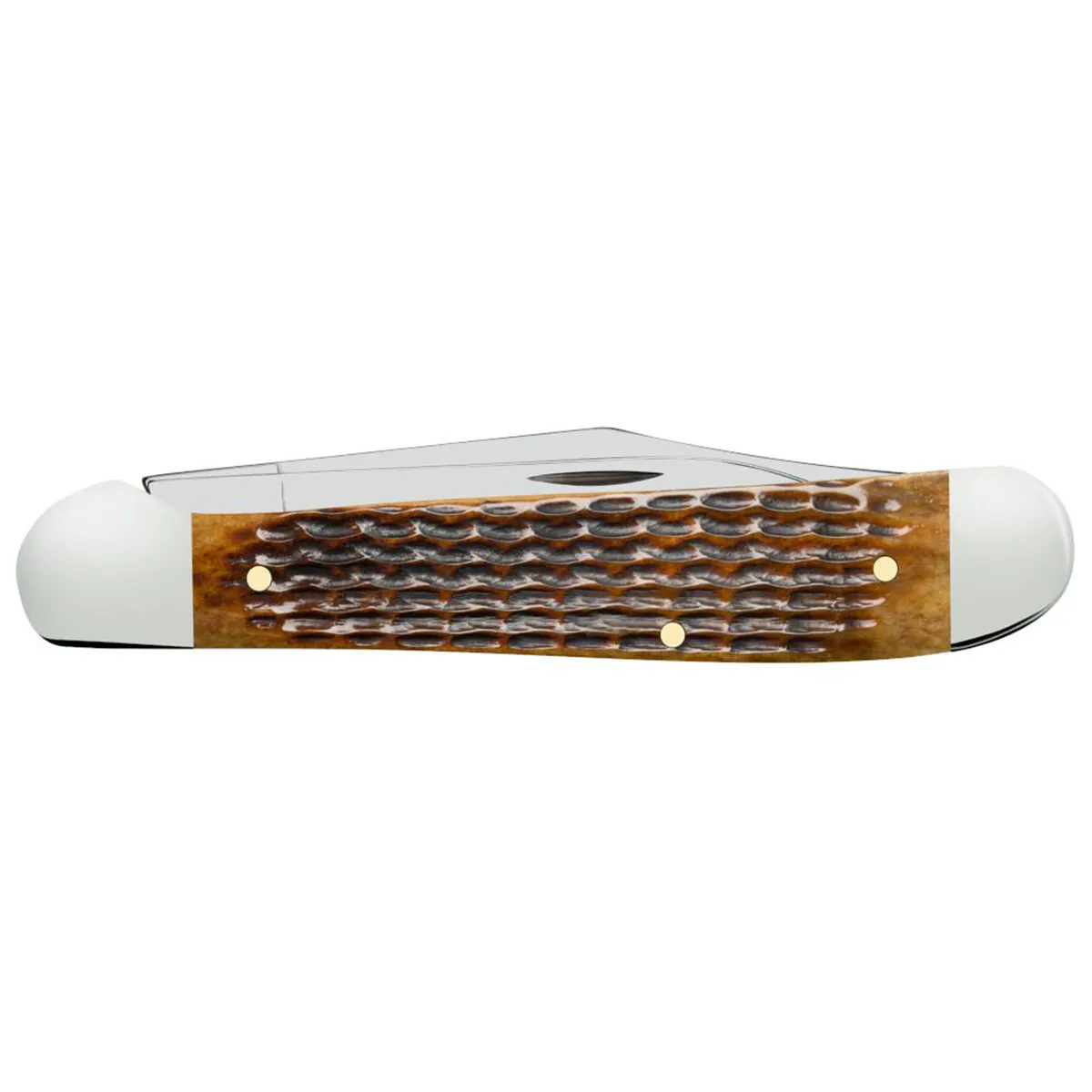 CASE KNIVES ANTIQUE BONE CORN COB JIG COPPERHEAD
