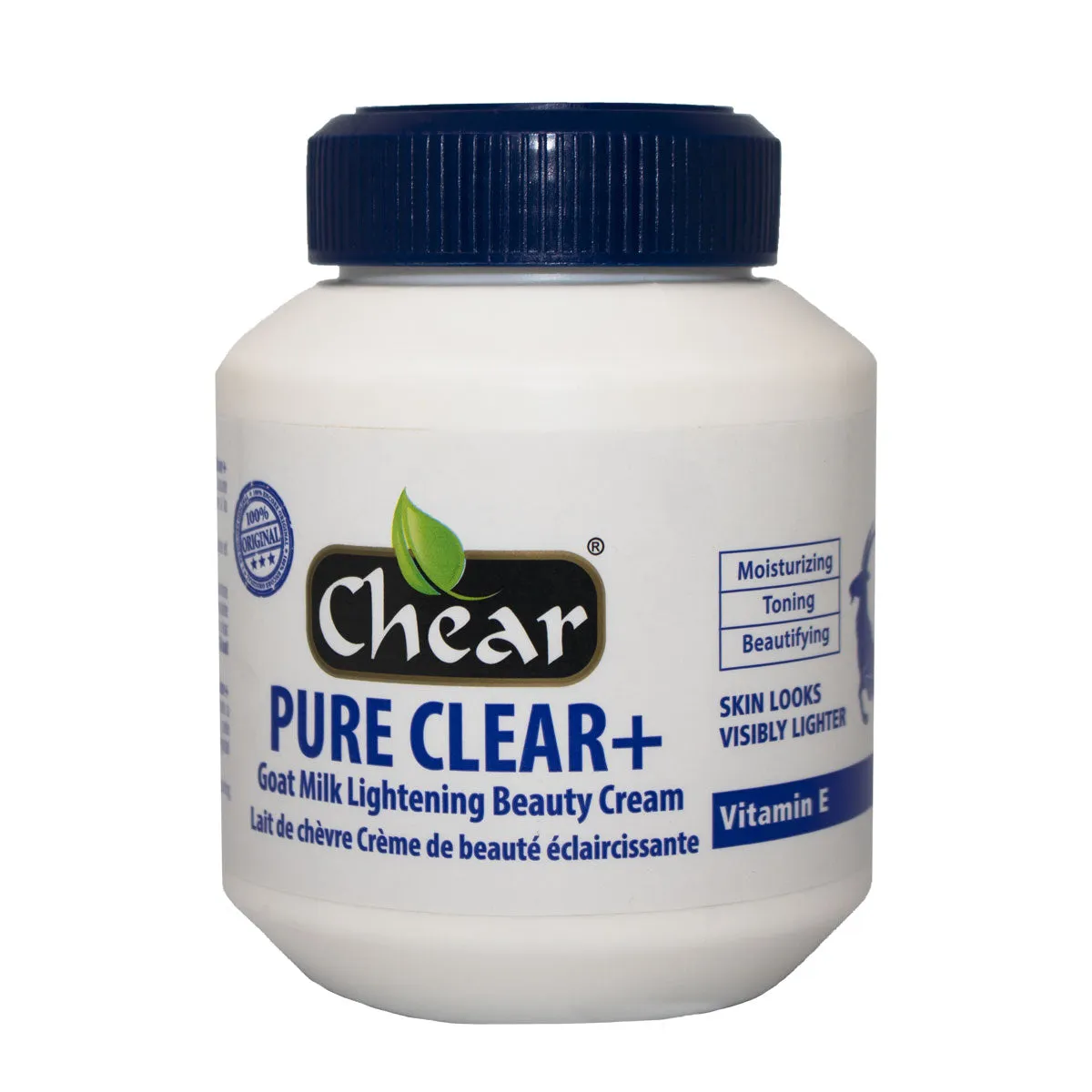 Chear Pure Clear   Goat Milk Skin Lightening Cream (jar)