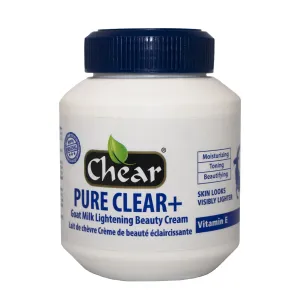 Chear Pure Clear   Goat Milk Skin Lightening Cream (jar)