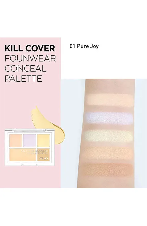 [CLIO] Kill Cover Founwear Conceal Palette (6g /0.21fl.oz)- 2Colors