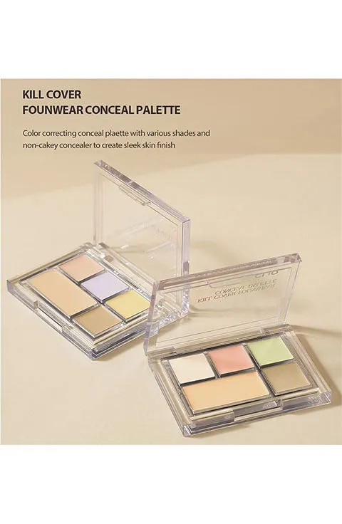 [CLIO] Kill Cover Founwear Conceal Palette (6g /0.21fl.oz)- 2Colors