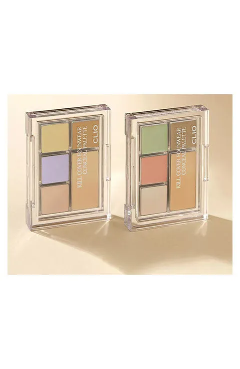 [CLIO] Kill Cover Founwear Conceal Palette (6g /0.21fl.oz)- 2Colors