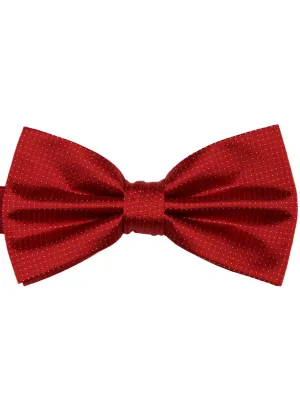DCLIC Classic Microdot Bow Tie - Red