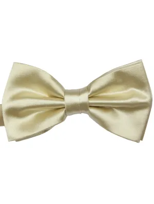 DCLIC Classic Plain Bow Tie - Champagne