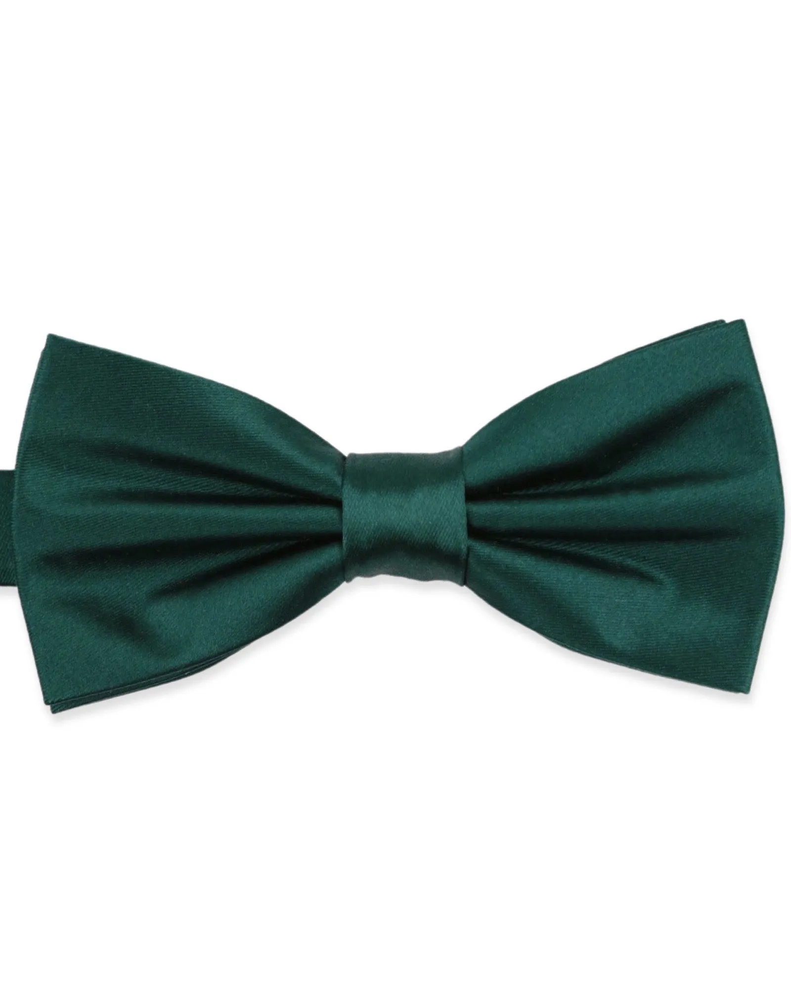 DCLIC Classic Plain Bow Tie - Dark Green