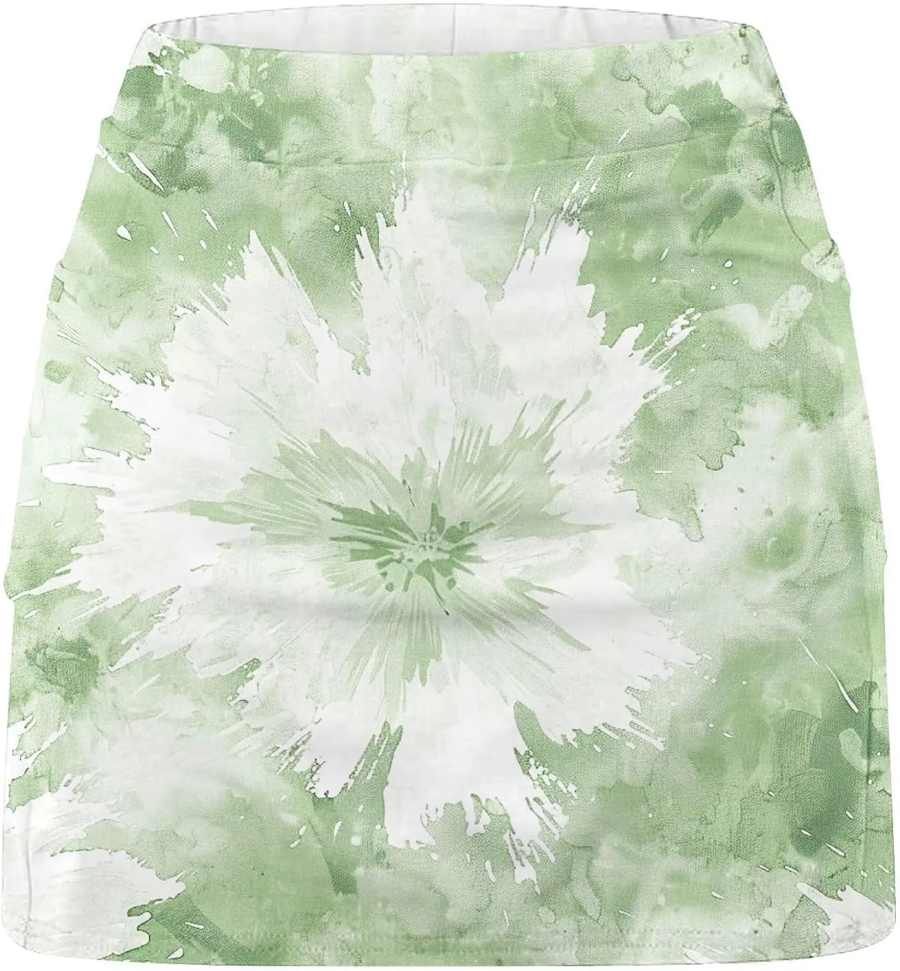 DDAPJ pyju Athletic Skorts for Women High Waist Golf Skorts Plus Size Summer Trendy Floral Printed Tennis Skirt with Shorts