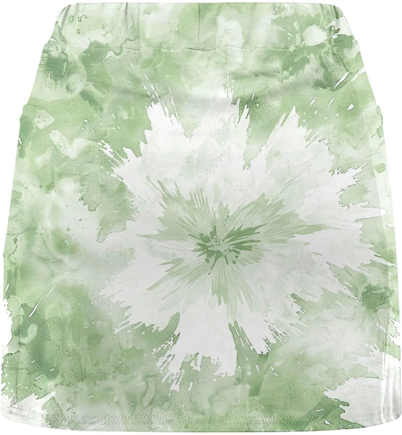 DDAPJ pyju Athletic Skorts for Women High Waist Golf Skorts Plus Size Summer Trendy Floral Printed Tennis Skirt with Shorts