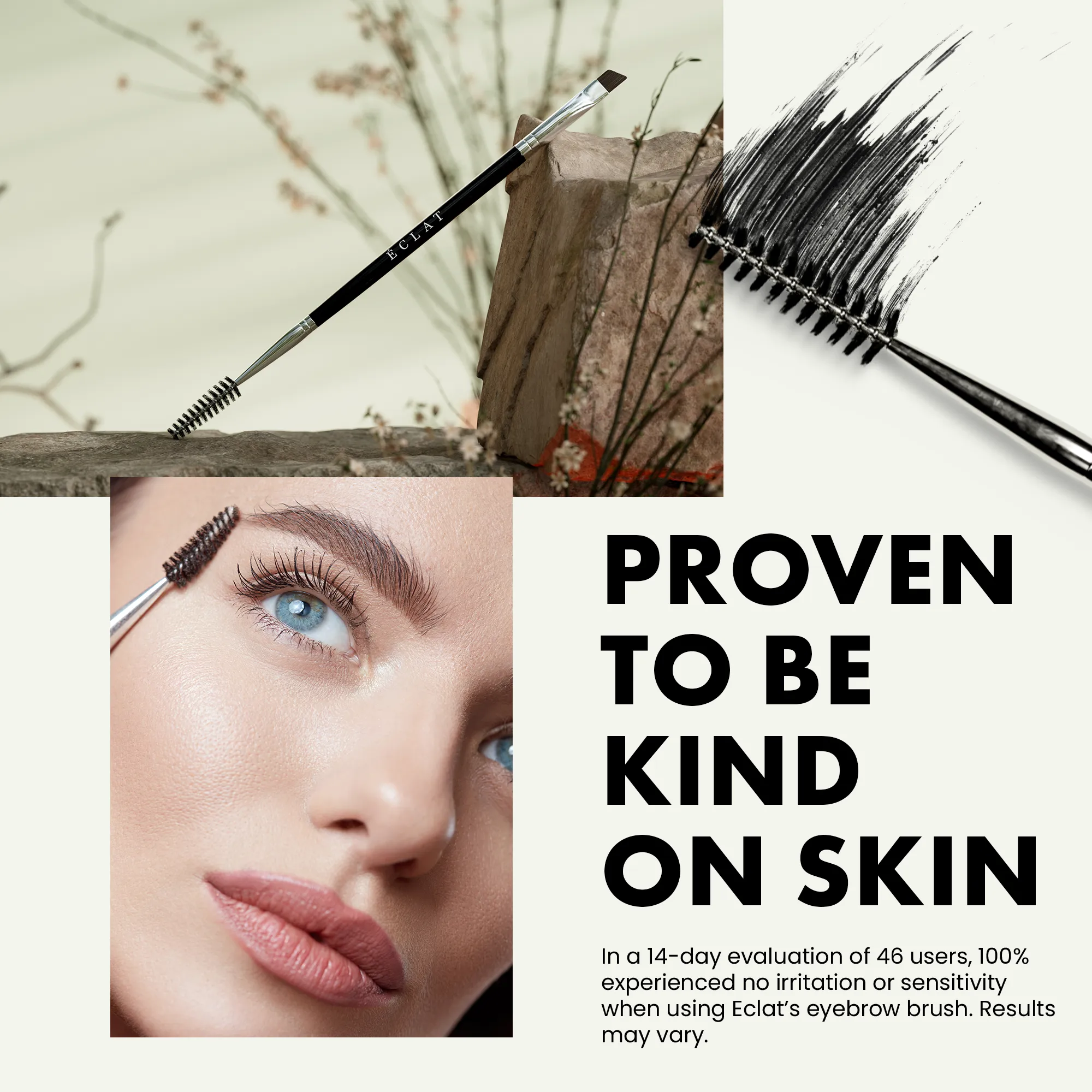 Double Ended Eyebrow Brush and Spoolie