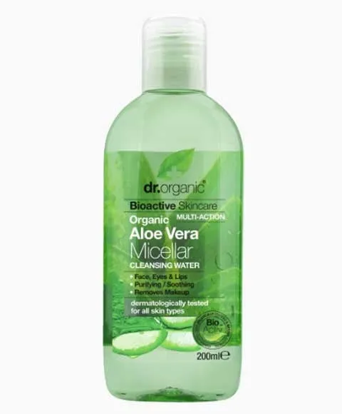 Dr Organic Bioactive Skincare Organic Aloe Vera Micellar Cleansing Water