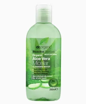 Dr Organic Bioactive Skincare Organic Aloe Vera Micellar Cleansing Water