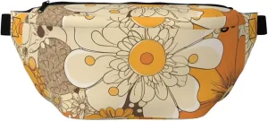 Fanny Pack for Men Women Polka Dots with Flowers Belt Bag with Adjustable Strap Fashion Waist Bag Waist Pack for Travel