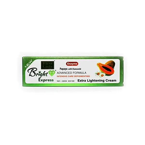 First Lady - Bright Express Papaya & Chamomile Extra Skin Lightening Cream Tube - 50g