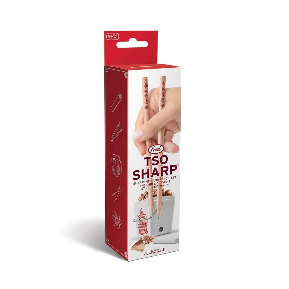 Fred TSO Sharp Pencils & Sharpener Set