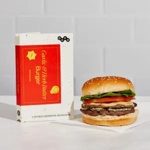 Garlic Herb Butter Burger