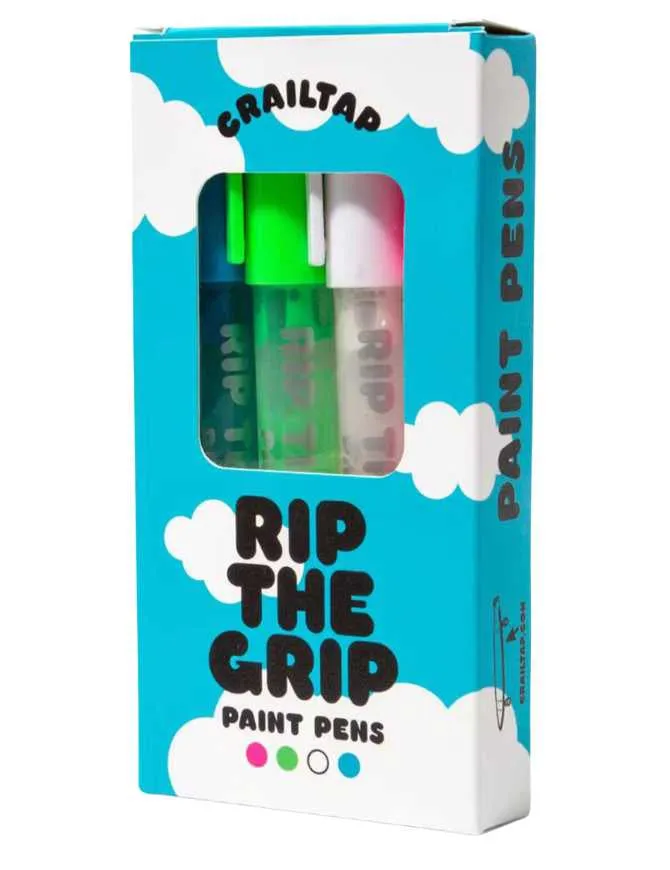 Girl Rip the Grip Paint Pens