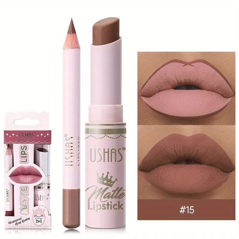 Golden Box Matte Lipstick & Liner