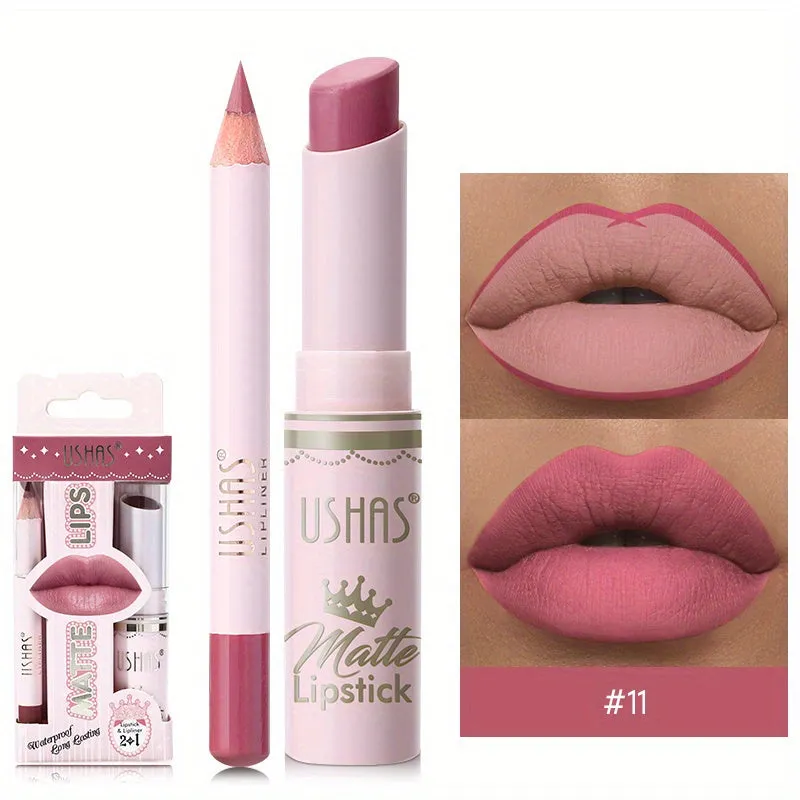 Golden Box Matte Lipstick & Liner