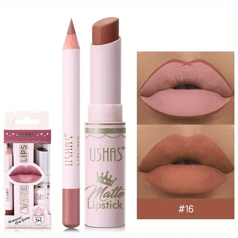 Golden Box Matte Lipstick & Liner