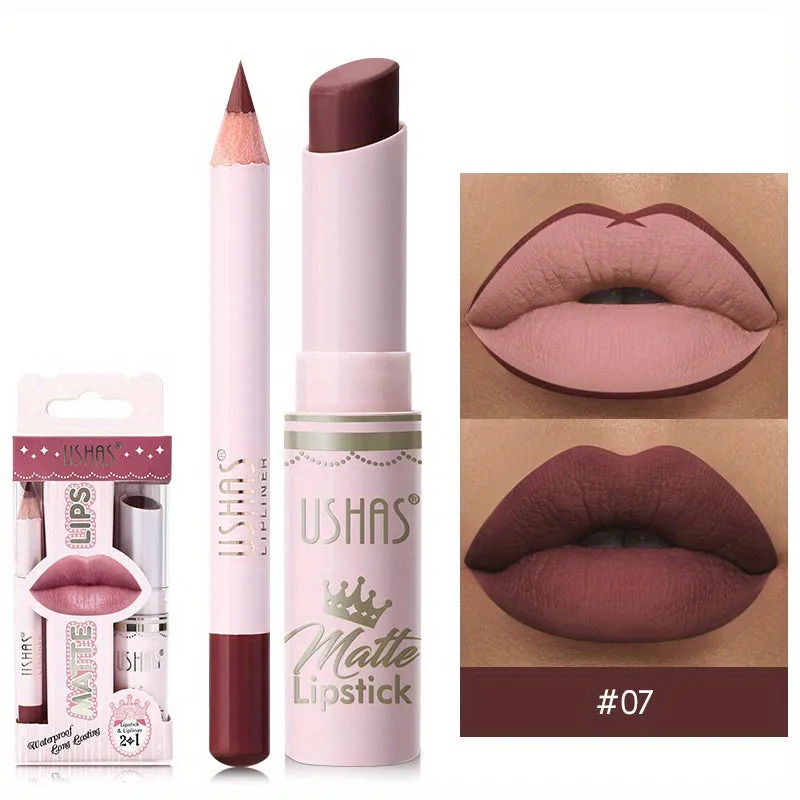 Golden Box Matte Lipstick & Liner