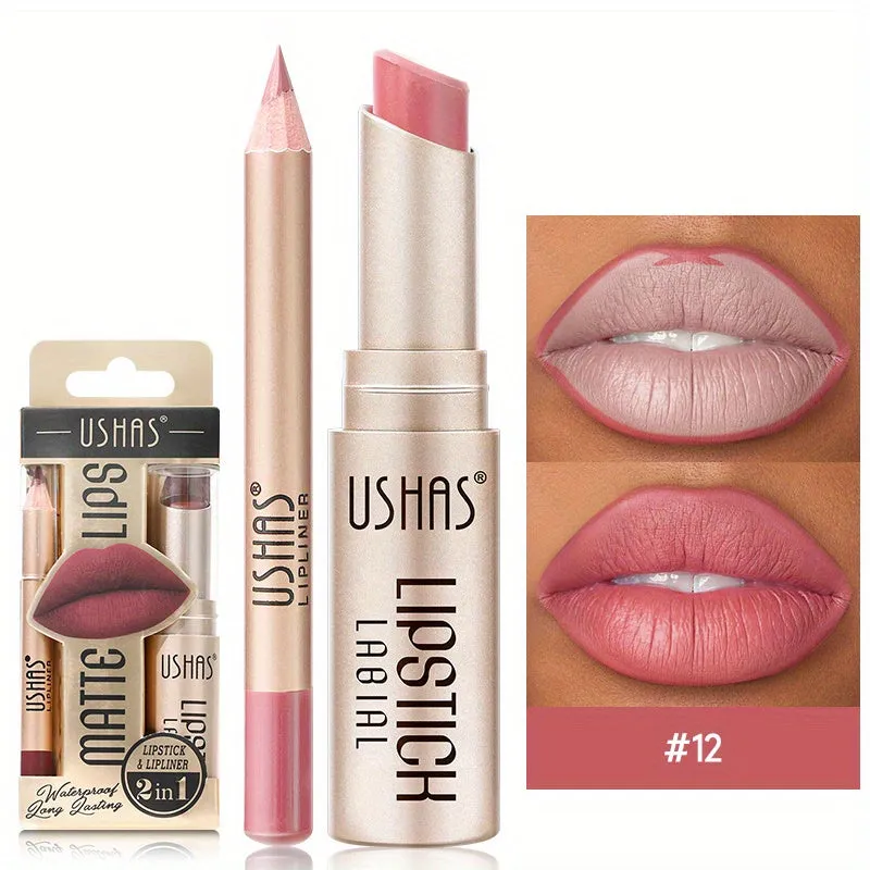 Golden Box Matte Lipstick & Liner