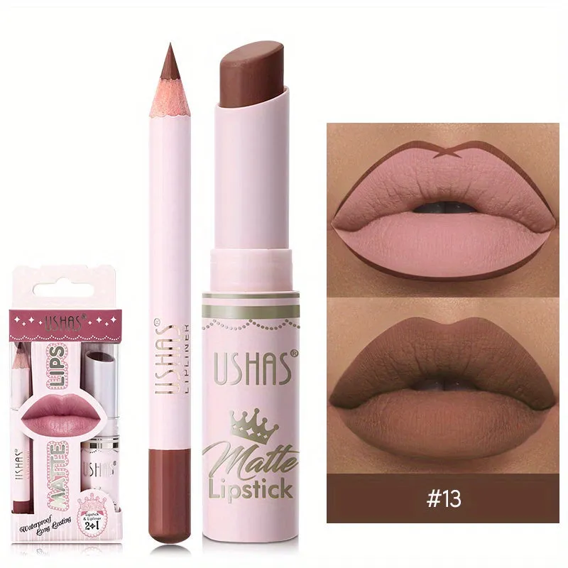 Golden Box Matte Lipstick & Liner