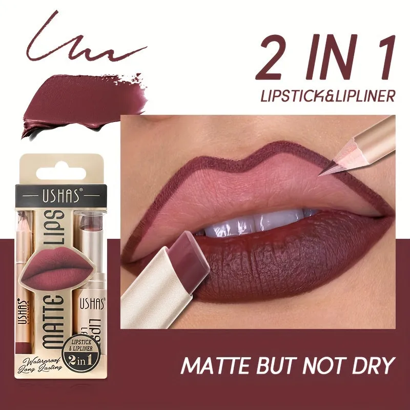 Golden Box Matte Lipstick & Liner
