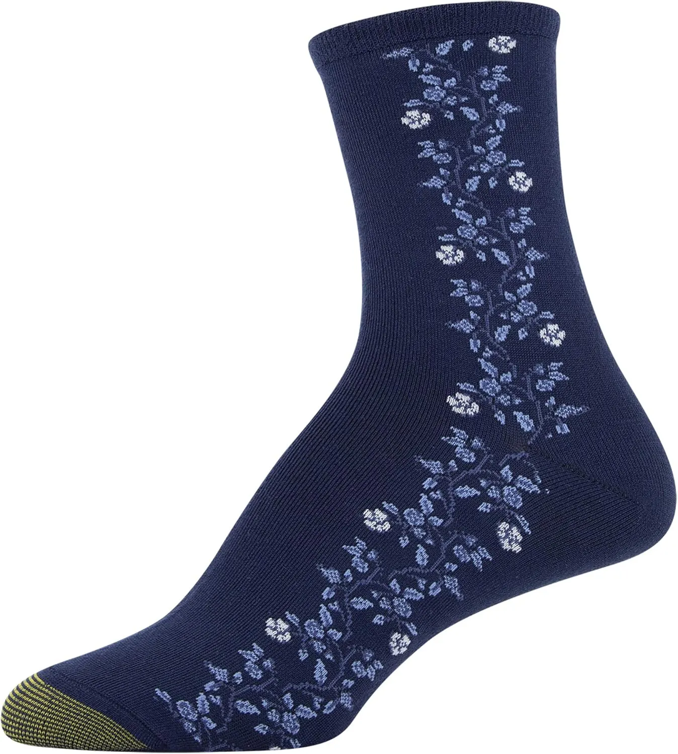 GOLDTOE Women's Designer Collection Midi Socks, 3-Pairs