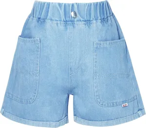 Happy Cherry Baby Girl Summer Denim Shorts Wide Leg Cute Cooling Jeans Hot Pants 1-13Y