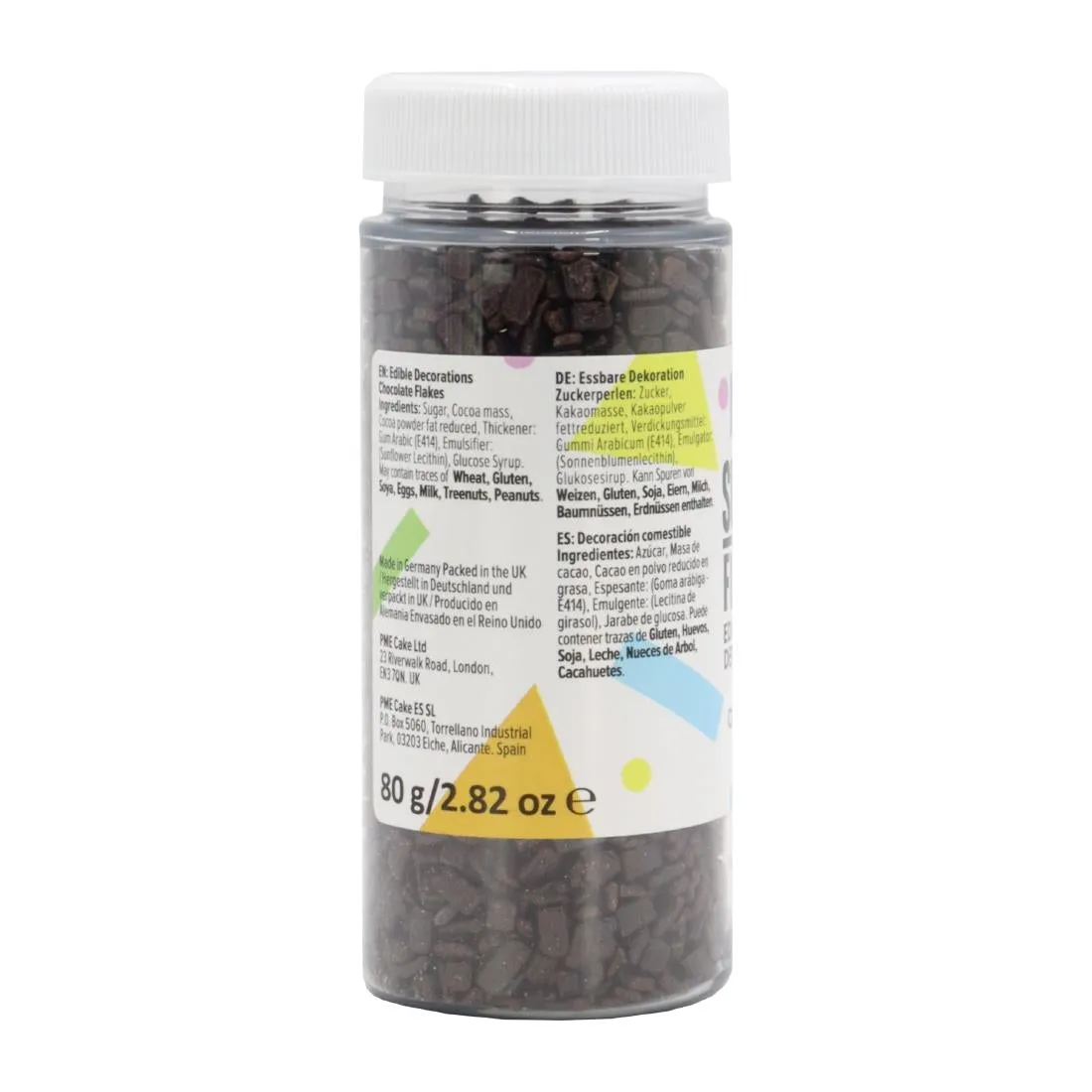 HU224 PME Chocolate Flakes 80g