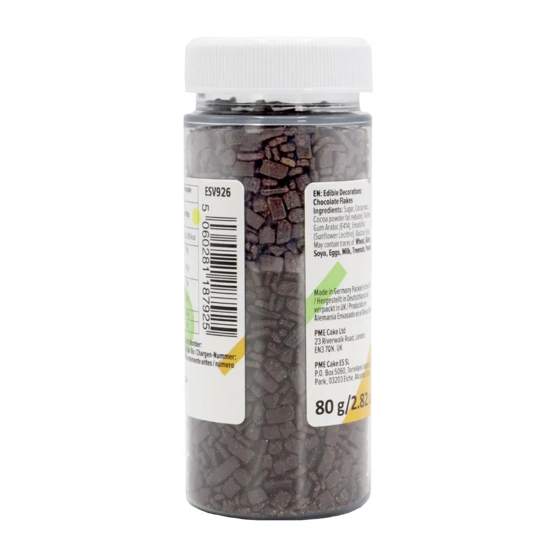 HU224 PME Chocolate Flakes 80g