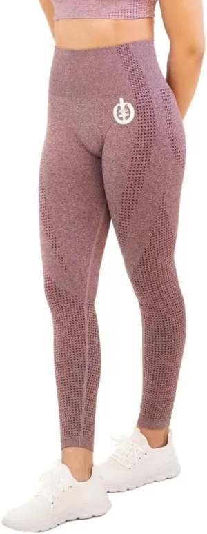 ICONI Womens Seamless High Waisted Tummy Control Supportive Compressive Squat Proof Moisture Wicking Exercise Legging