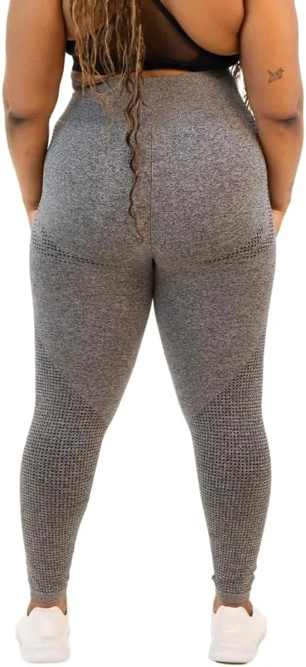 ICONI Womens Seamless High Waisted Tummy Control Supportive Compressive Squat Proof Moisture Wicking Exercise Legging
