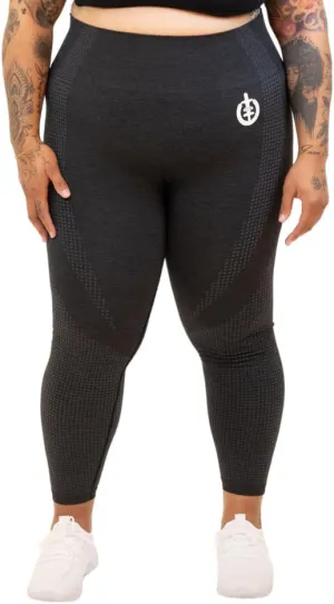 ICONI Womens Seamless High Waisted Tummy Control Supportive Compressive Squat Proof Moisture Wicking Exercise Legging