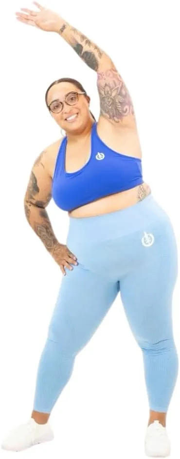 ICONI Womens Seamless High Waisted Tummy Control Supportive Compressive Squat Proof Moisture Wicking Exercise Legging