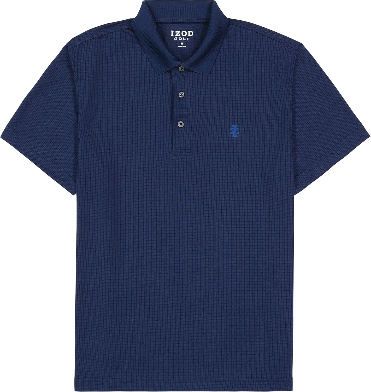 IZOD Men's Performance Golf Grid Polo